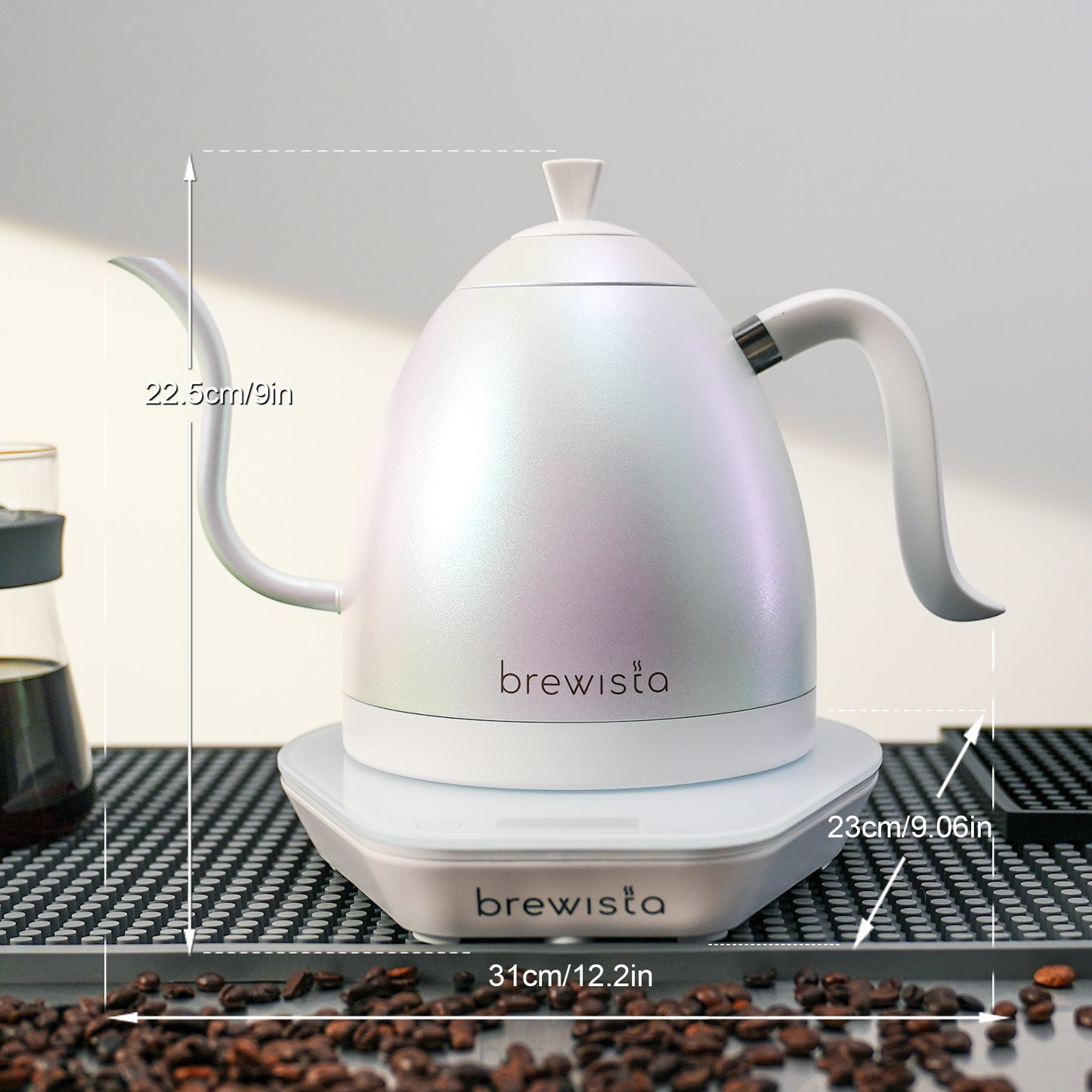 Brewista Artisan Gooseneck 1 L Kettle w/ Variable Temperature
