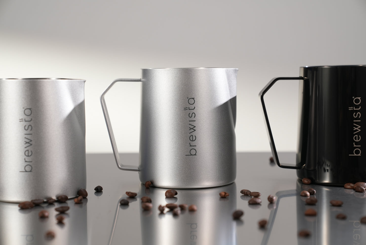 Brewista Milk Frothing Pitcher with Ergonomic Swirl Spout