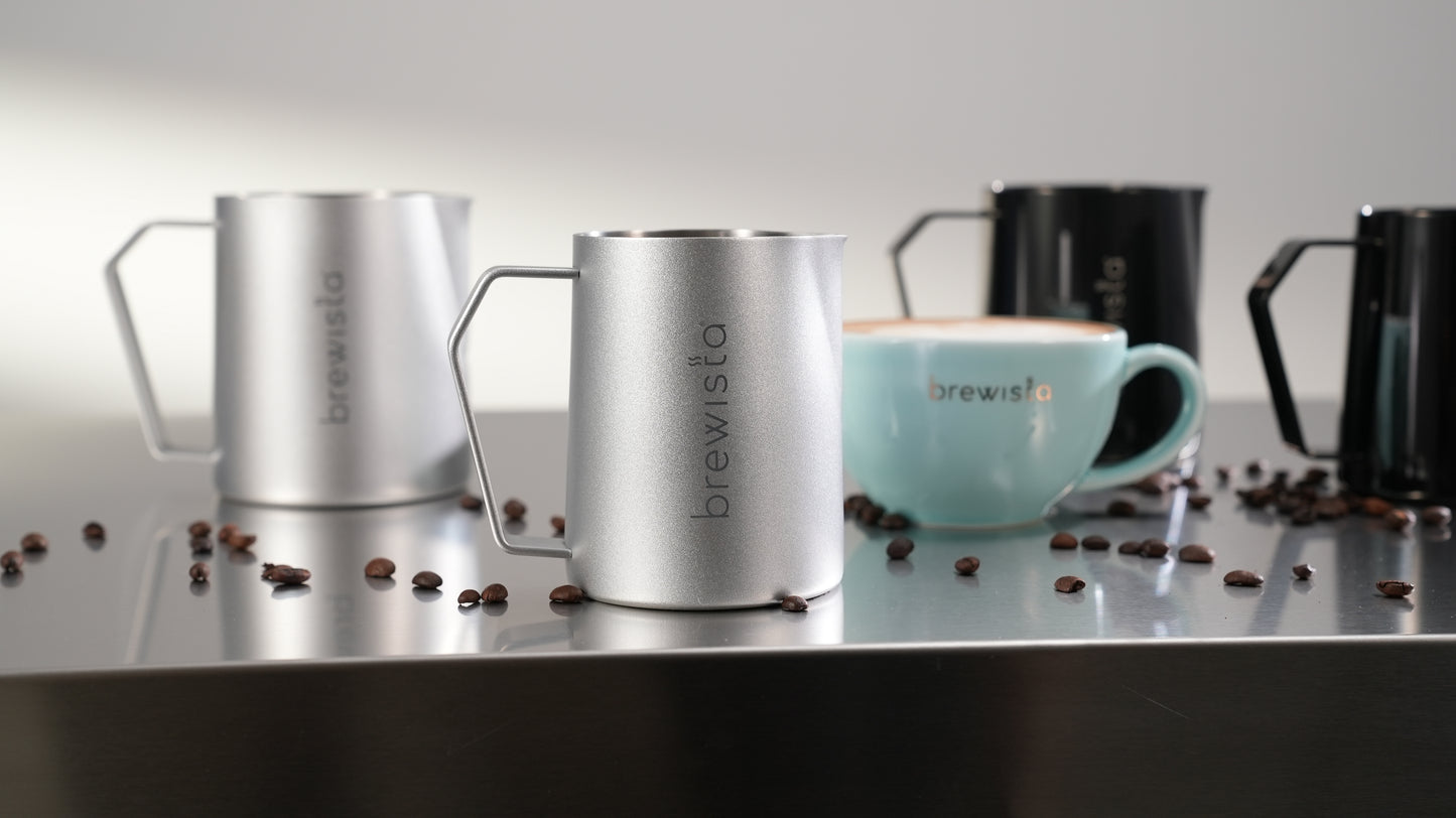 Brewista Milk Frothing Pitcher with Ergonomic Swirl Spout