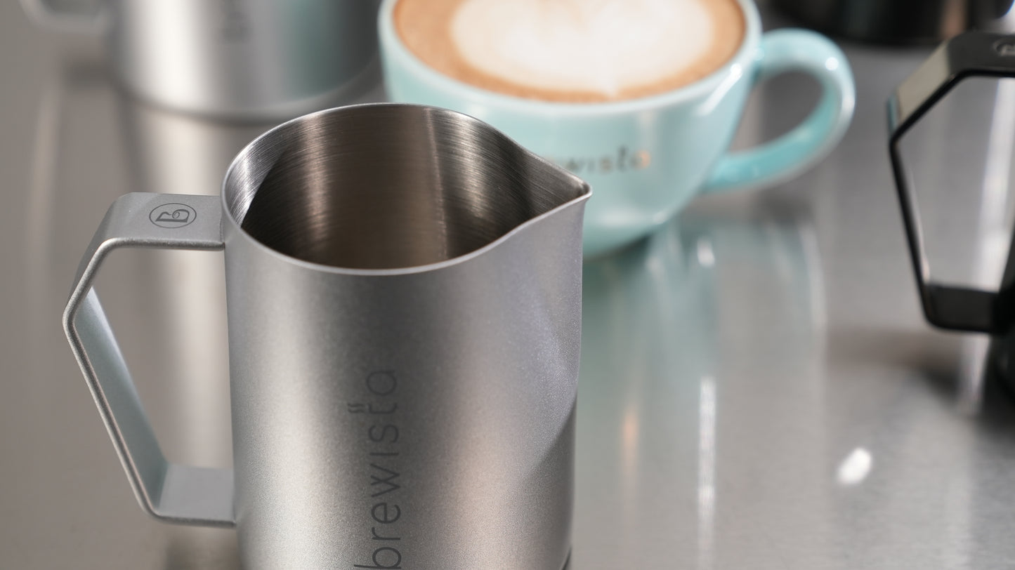 Brewista Milk Frothing Pitcher with Ergonomic Swirl Spout