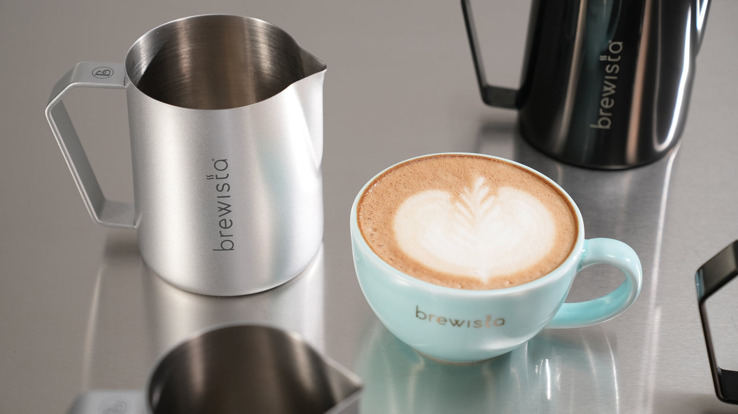 Brewista Milk Frothing Pitcher with Ergonomic Swirl Spout
