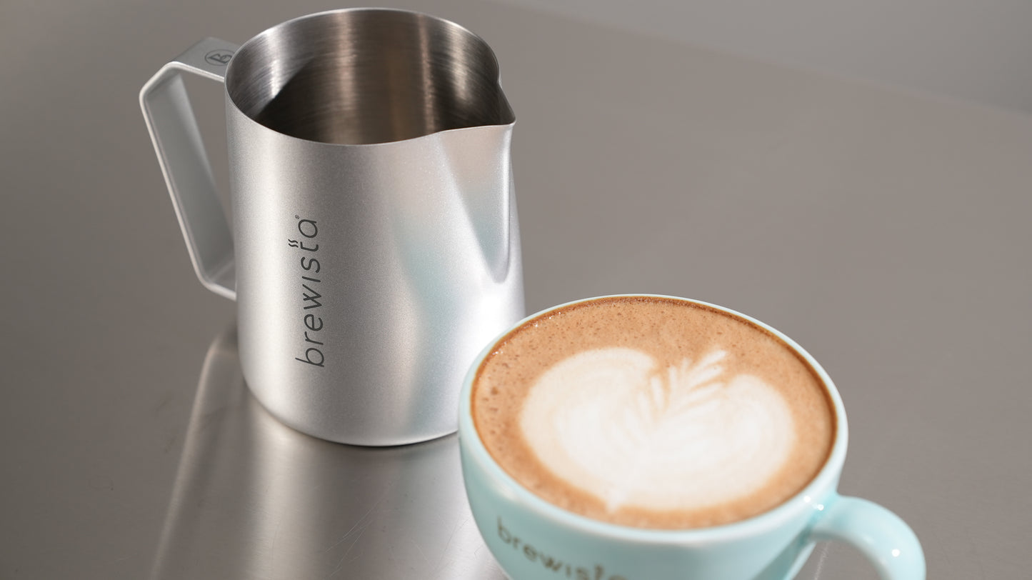 Brewista Milk Frothing Pitcher with Ergonomic Swirl Spout