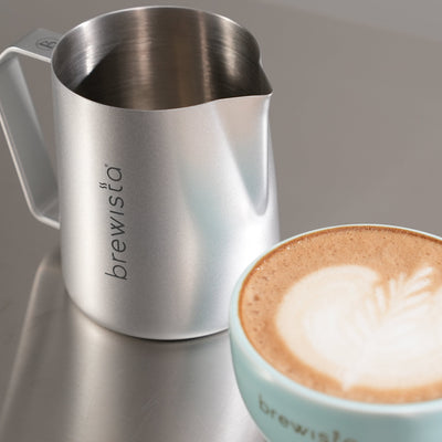 Brewista Milk Frothing Pitcher with Ergonomic Swirl Spout