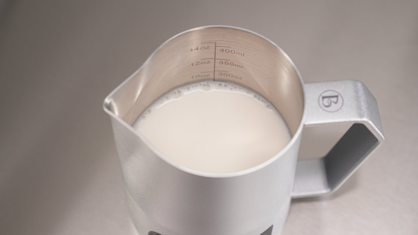 Brewista Milk Frothing Pitcher with Ergonomic Swirl Spout