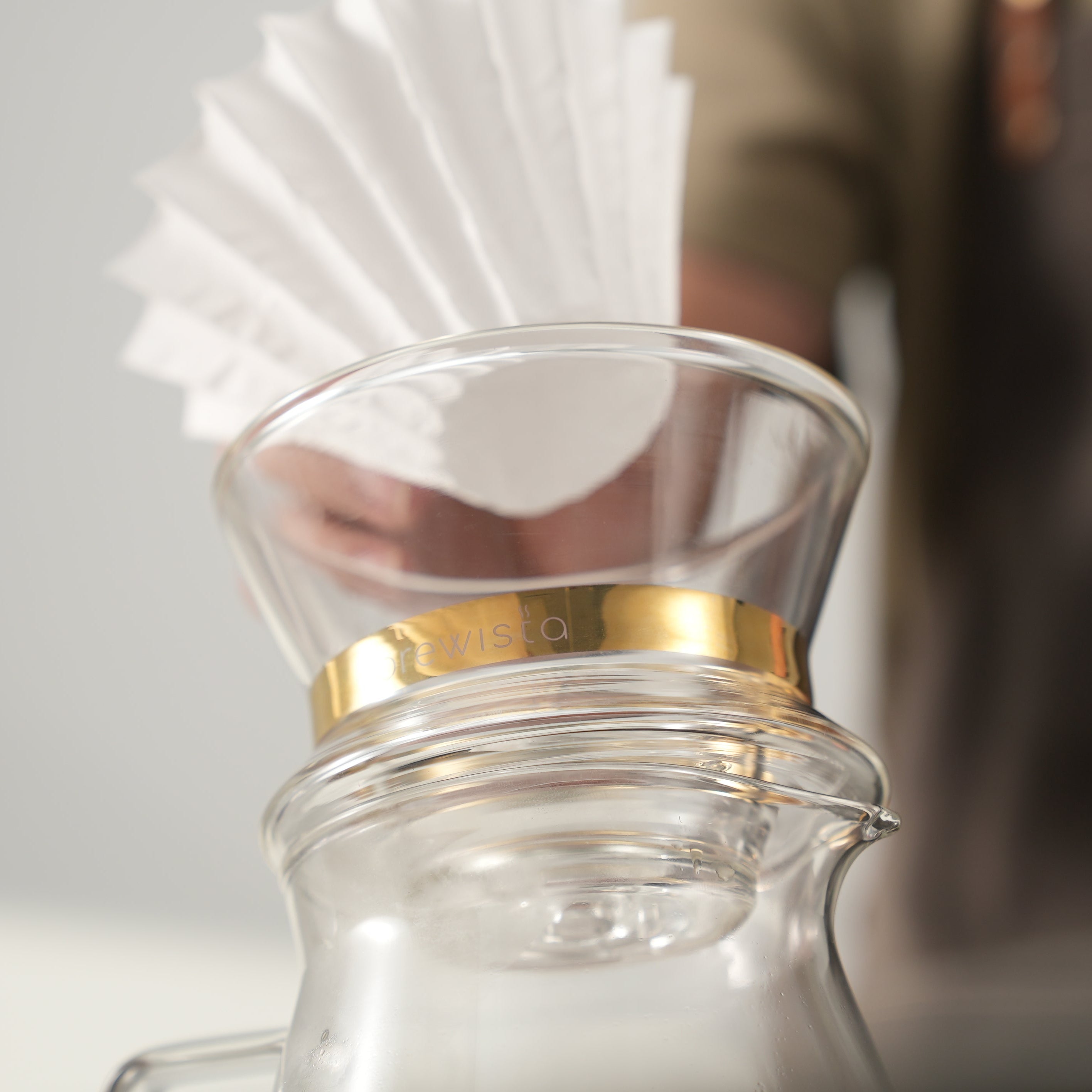 Brewista X Series Target Next Wave Duo Double Wall Glass Dripper