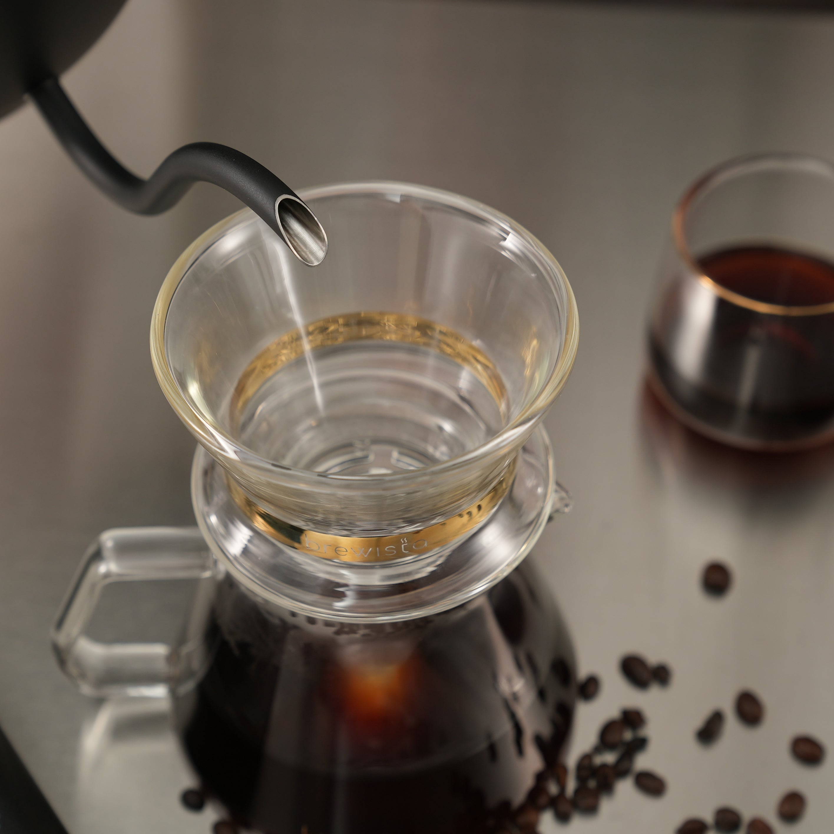 Brewista X Series Target Next Wave Duo Double Wall Glass Dripper