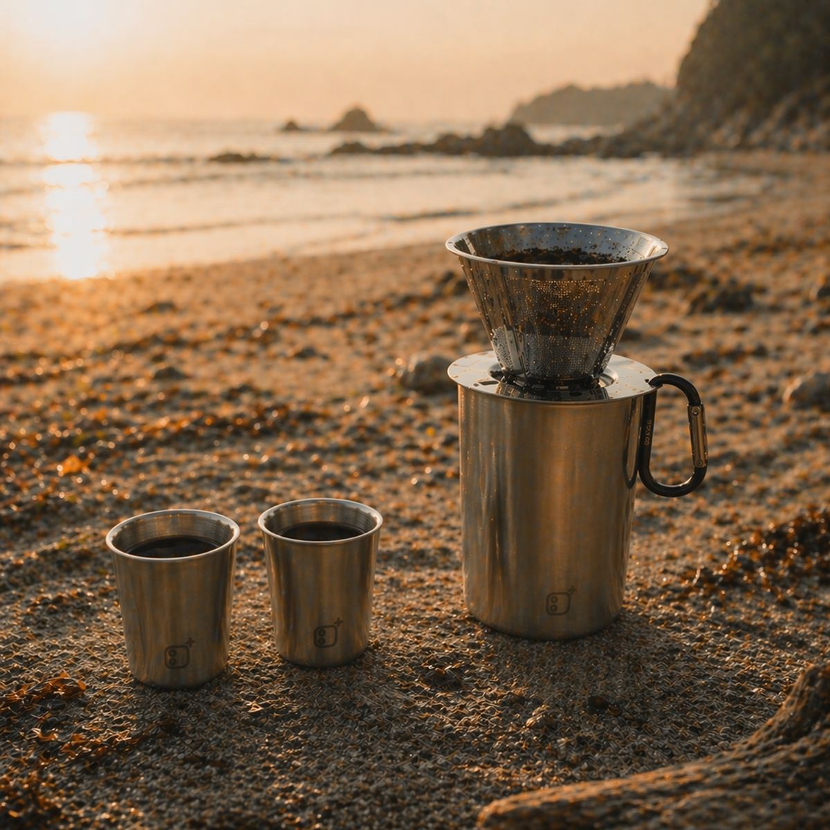 Brewista Travel Pour Over Kit – Dripper & Carafe / Serving Mug