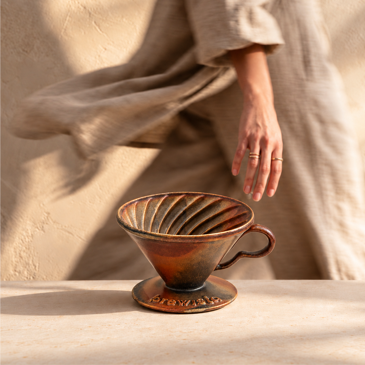 Artisan Porcelain Tornado Dripper