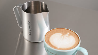 Brewista Milk Frothing Pitcher with Ergonomic Swirl Spout