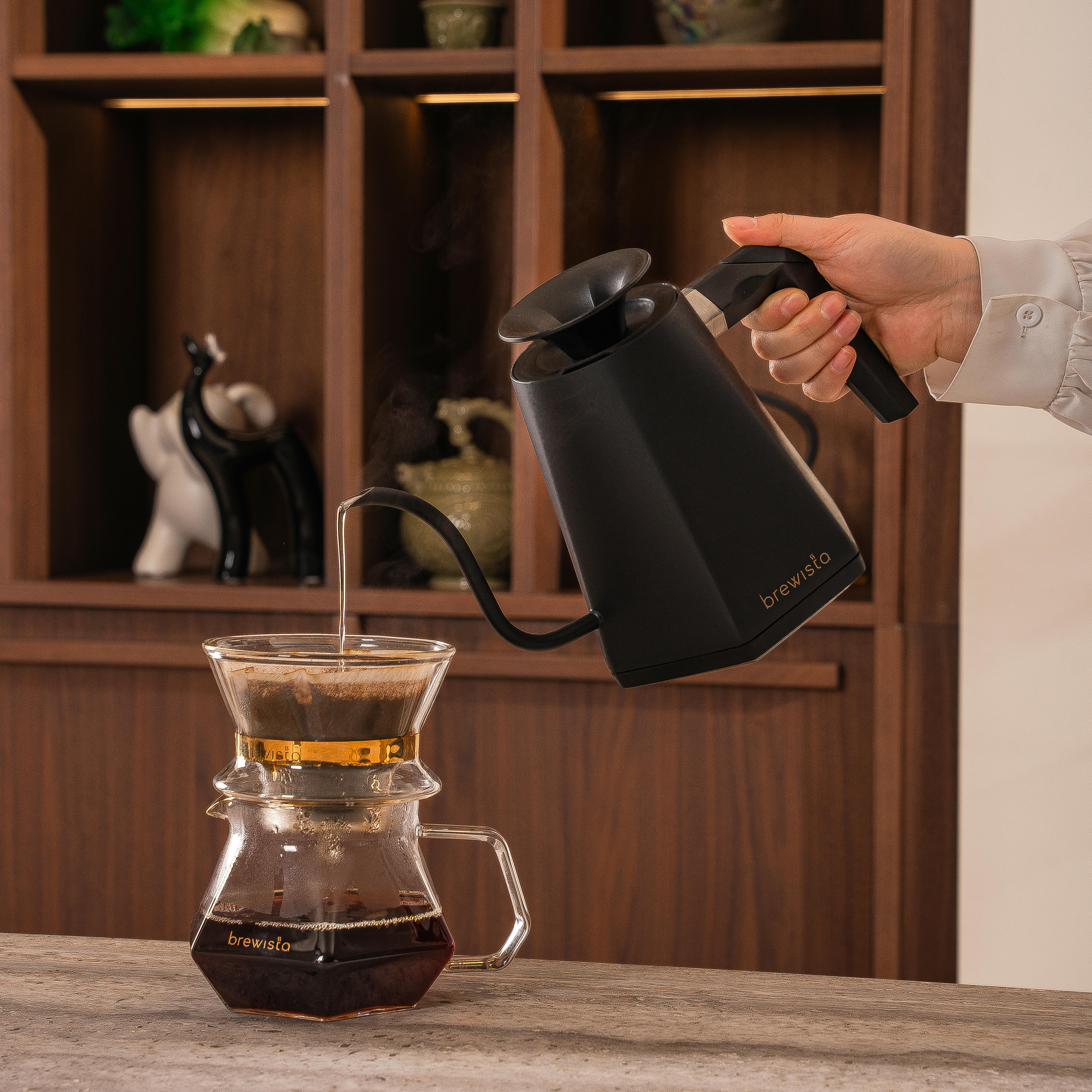 Brewista X-Series Gooseneck Kettle w/ Digital Temperature Control - 0.