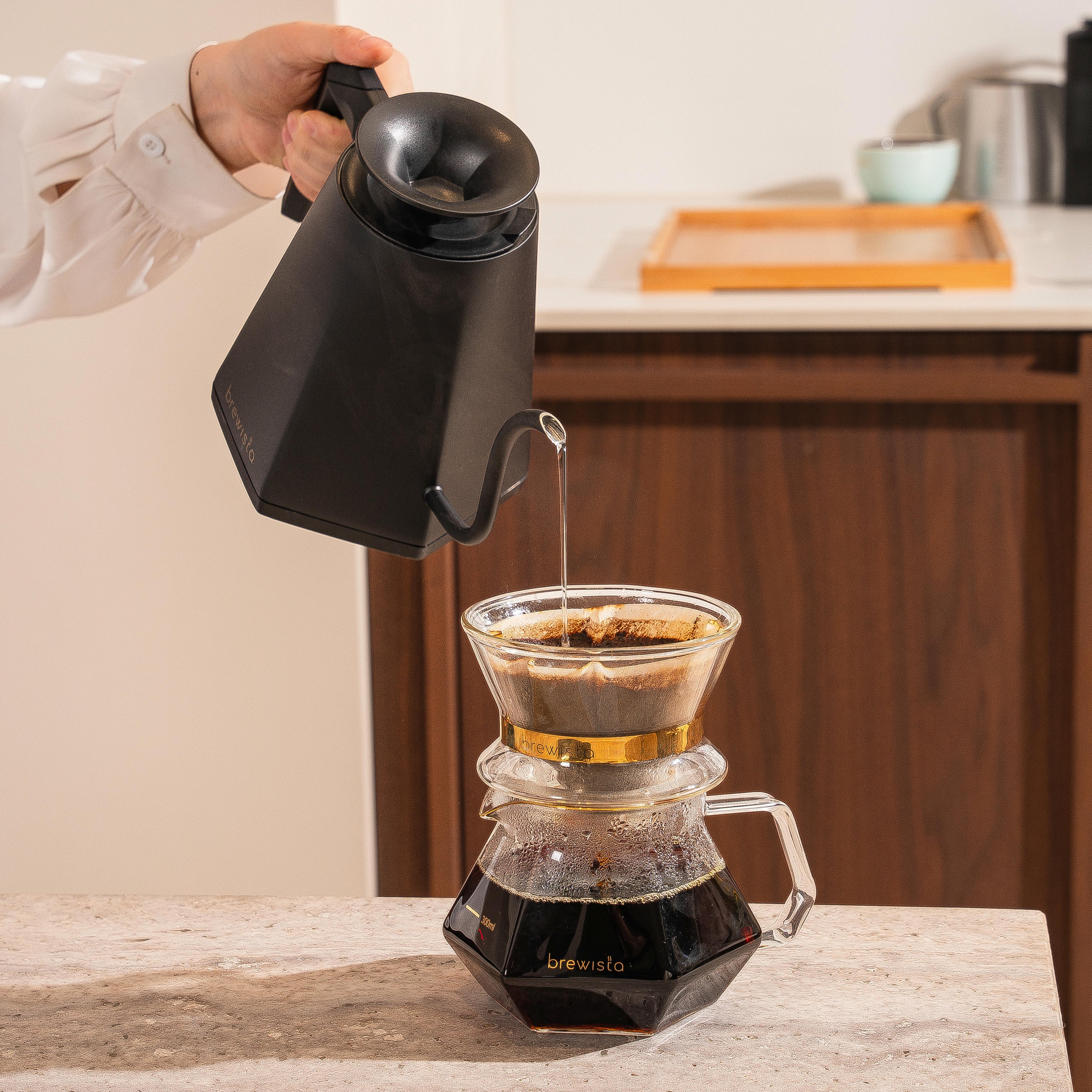 Brewista X-Series Gooseneck Kettle w/ Digital Temperature Control - 0.