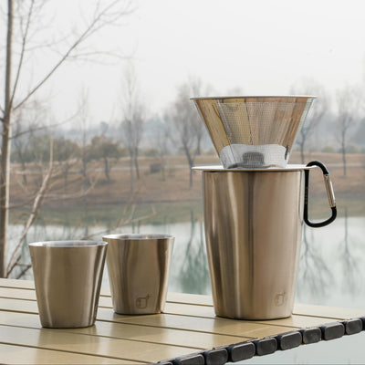 Brewista Travel Pour Over Set – Dripper & Carafe / Serving Mug