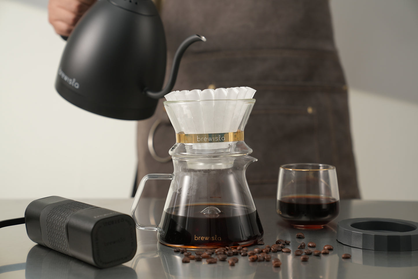 Brewista X Series Target Next Wave Duo Double Wall Glass Dripper