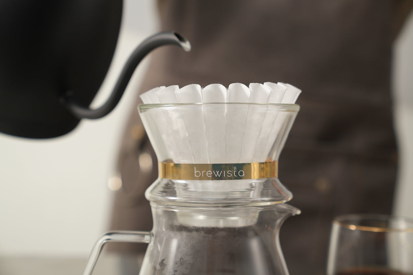 Brewista X Series Target Next Wave Duo Double Wall Glass Dripper