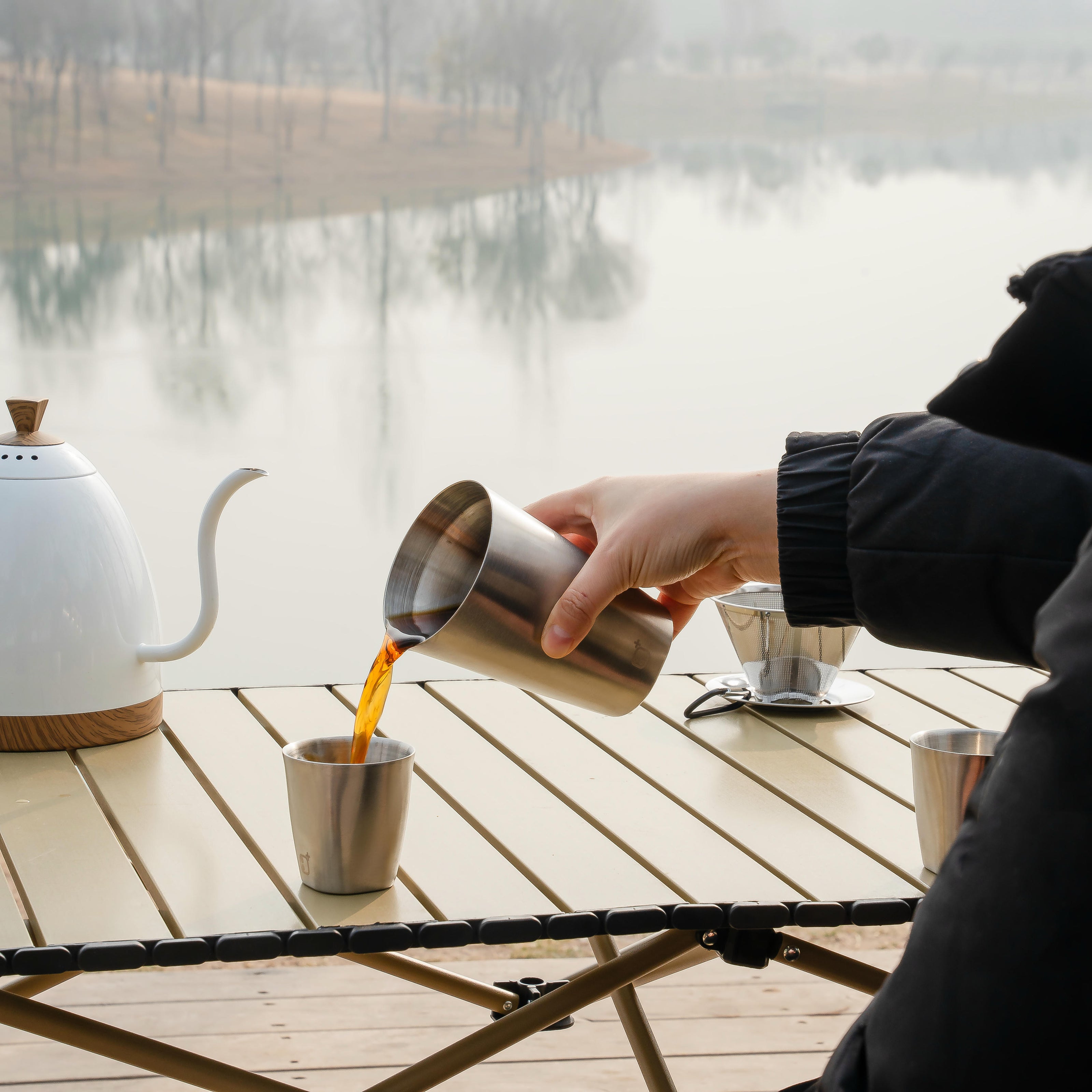 Brewista Travel Pour Over Set – Dripper & Carafe / Serving Mug