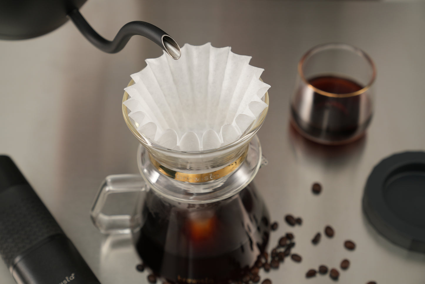 Brewista X Series Target Next Wave Duo Double Wall Glass Dripper
