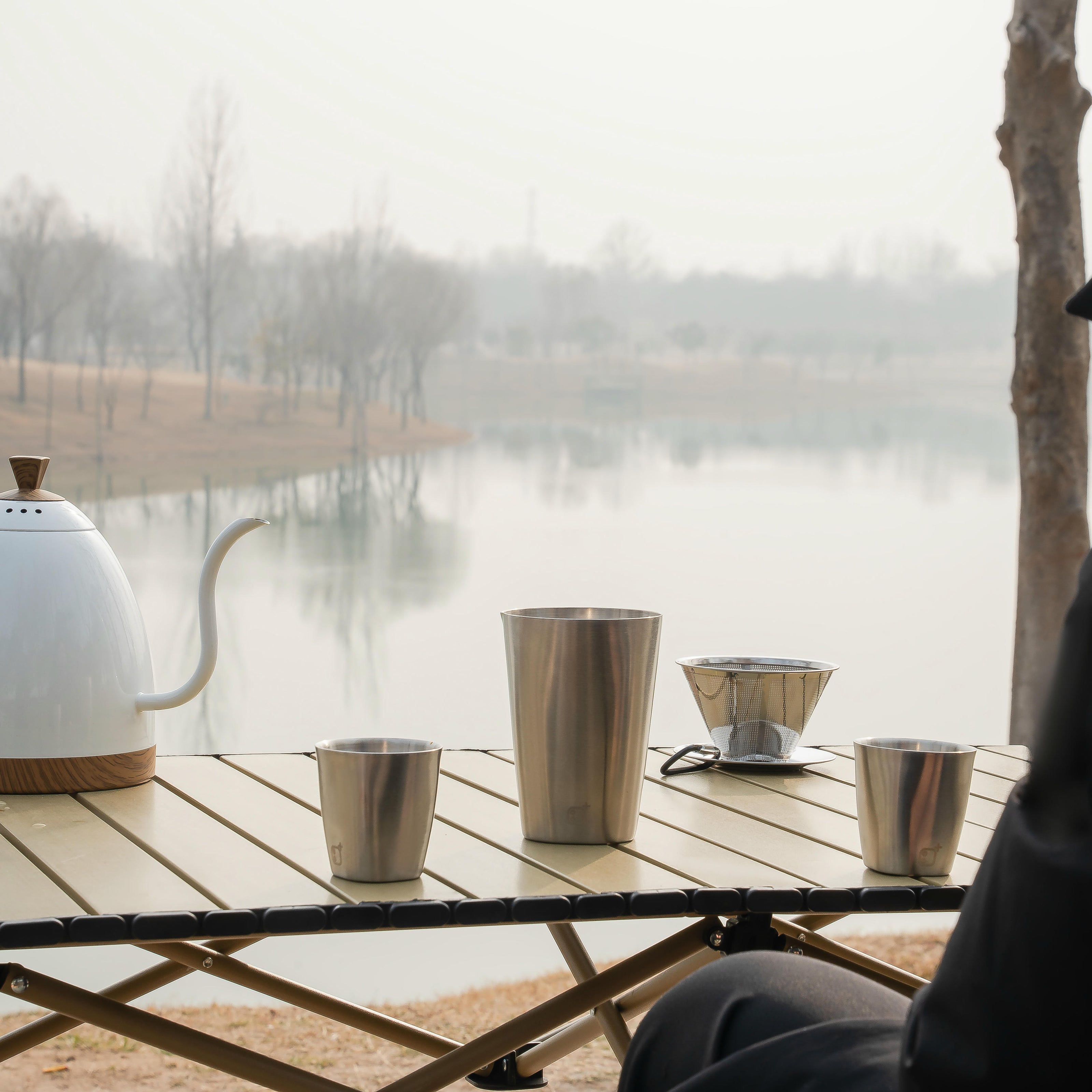 Brewista Travel Pour Over Set – Dripper & Carafe / Serving Mug