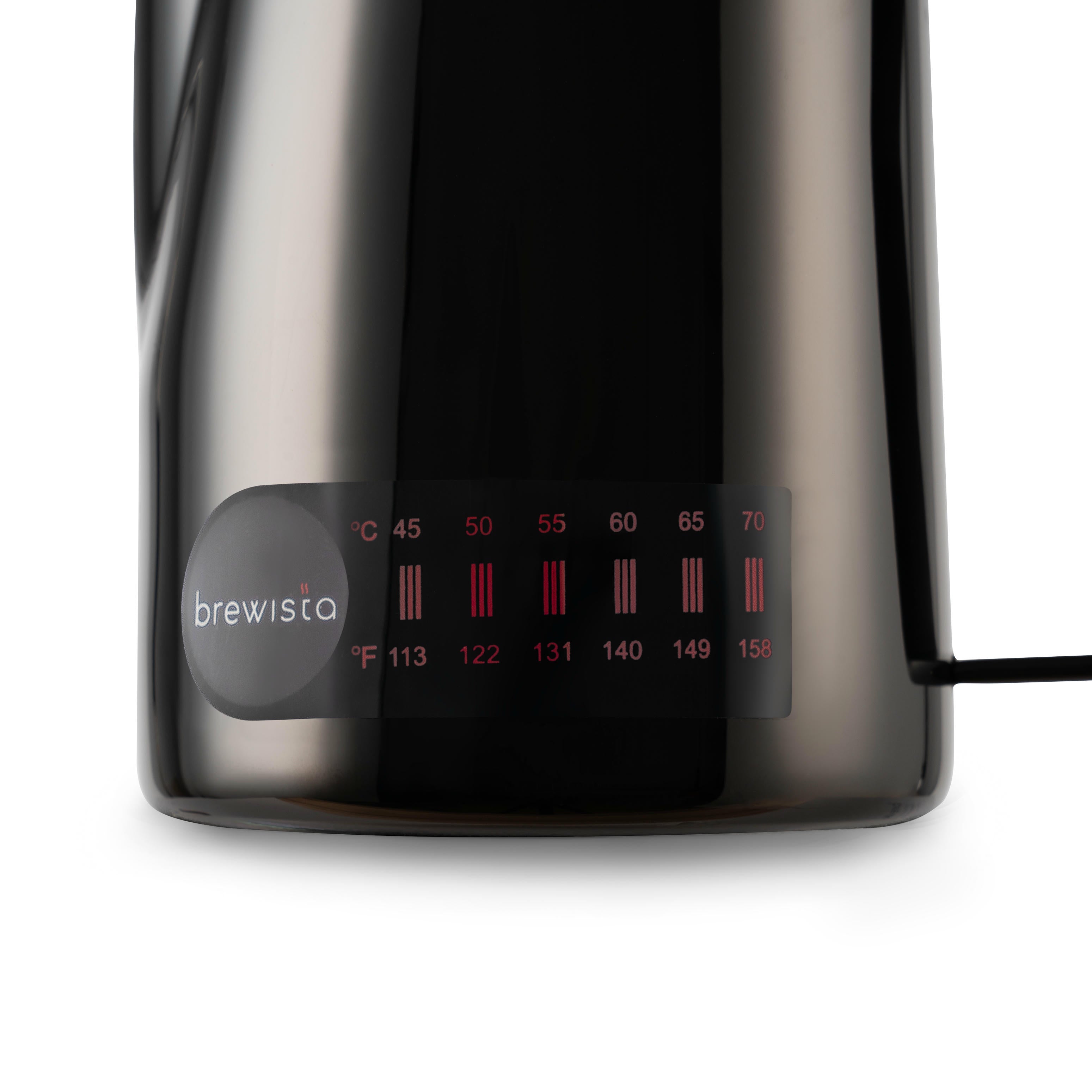 Brewista Milk Frothing Pitcher with Ergonomic Swirl Spout