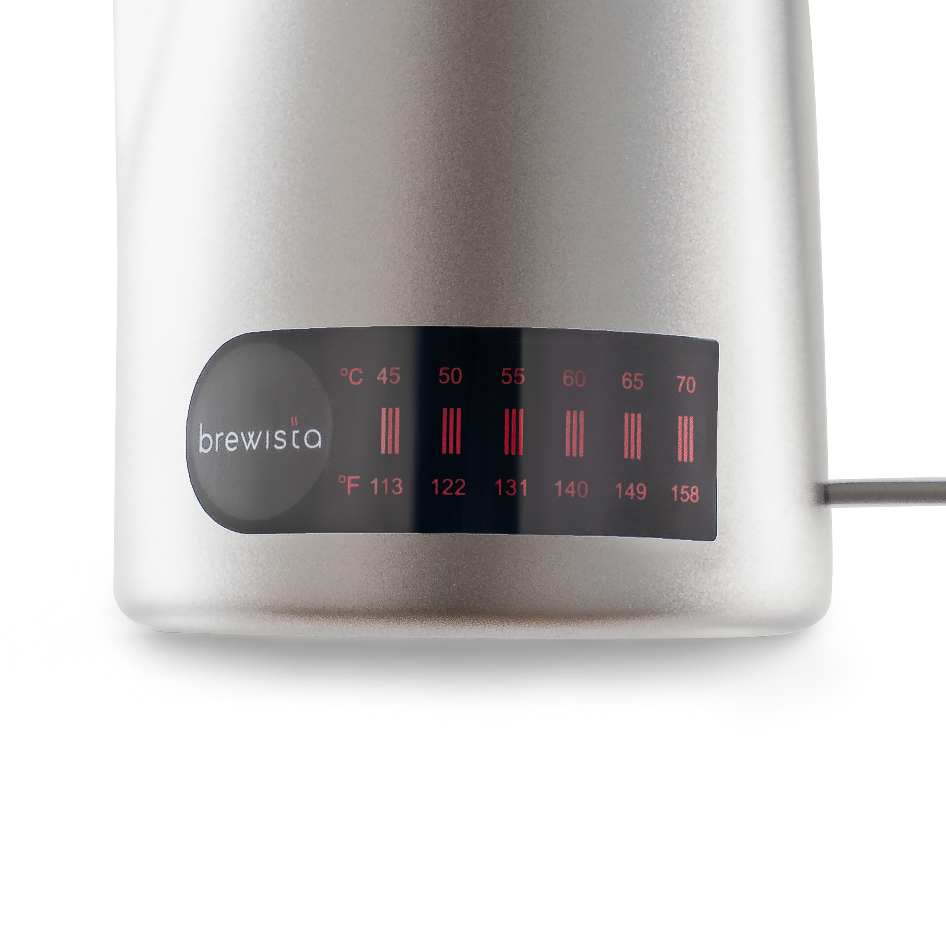 Brewista Milk Frothing Pitcher with Ergonomic Swirl Spout