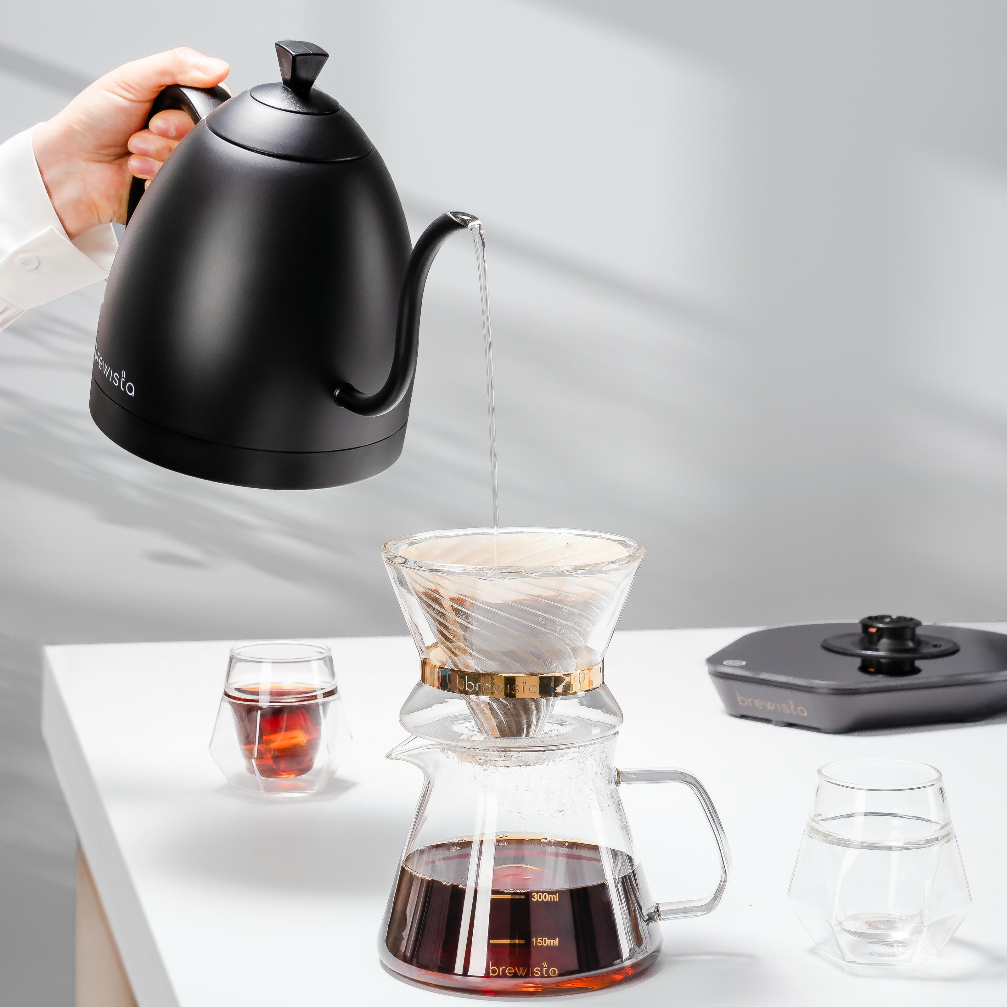 Brewista Artisan Gooseneck 1 L Kettle w/ Variable Temperature