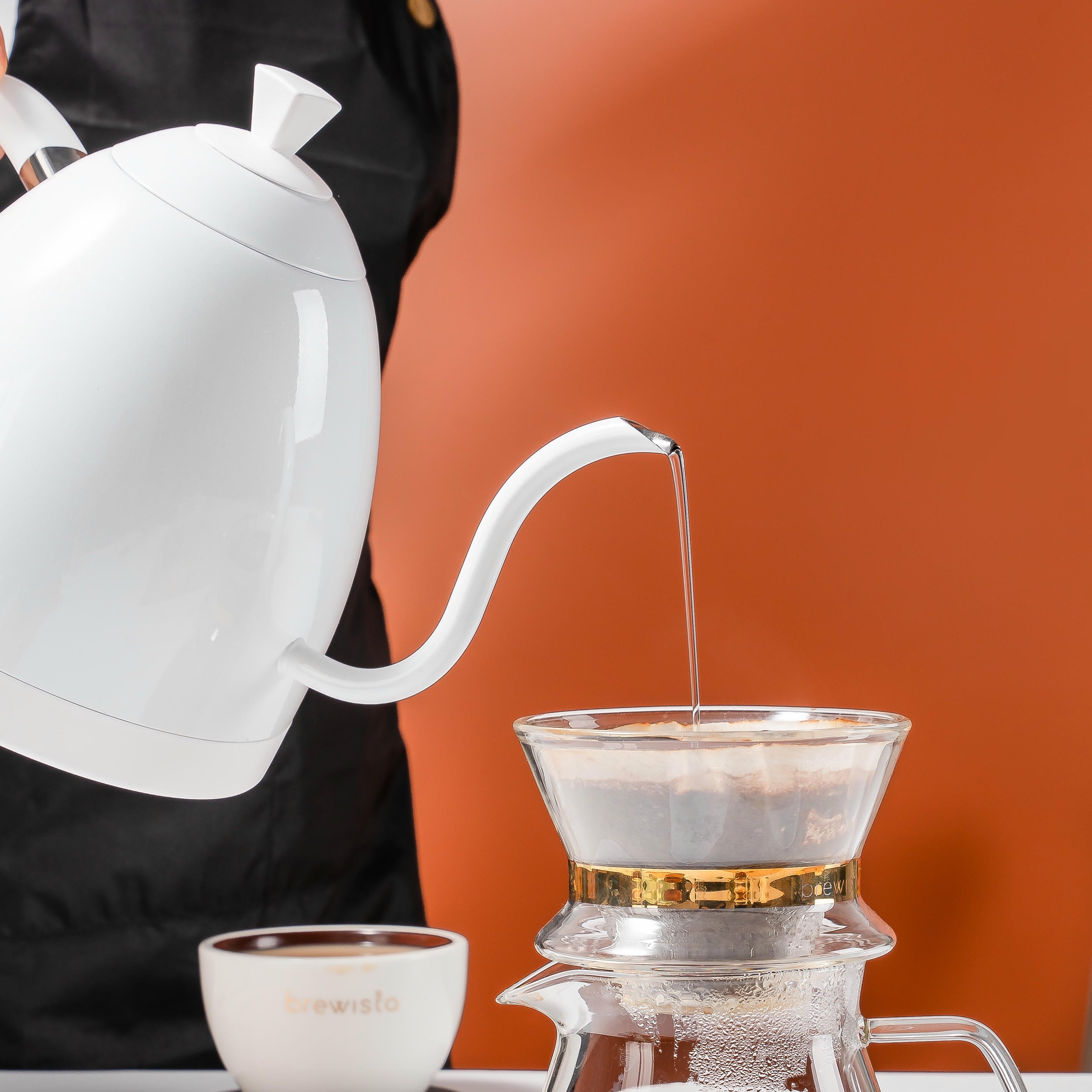 Brewista Artisan Gooseneck 1 L Kettle w/ Variable Temperature