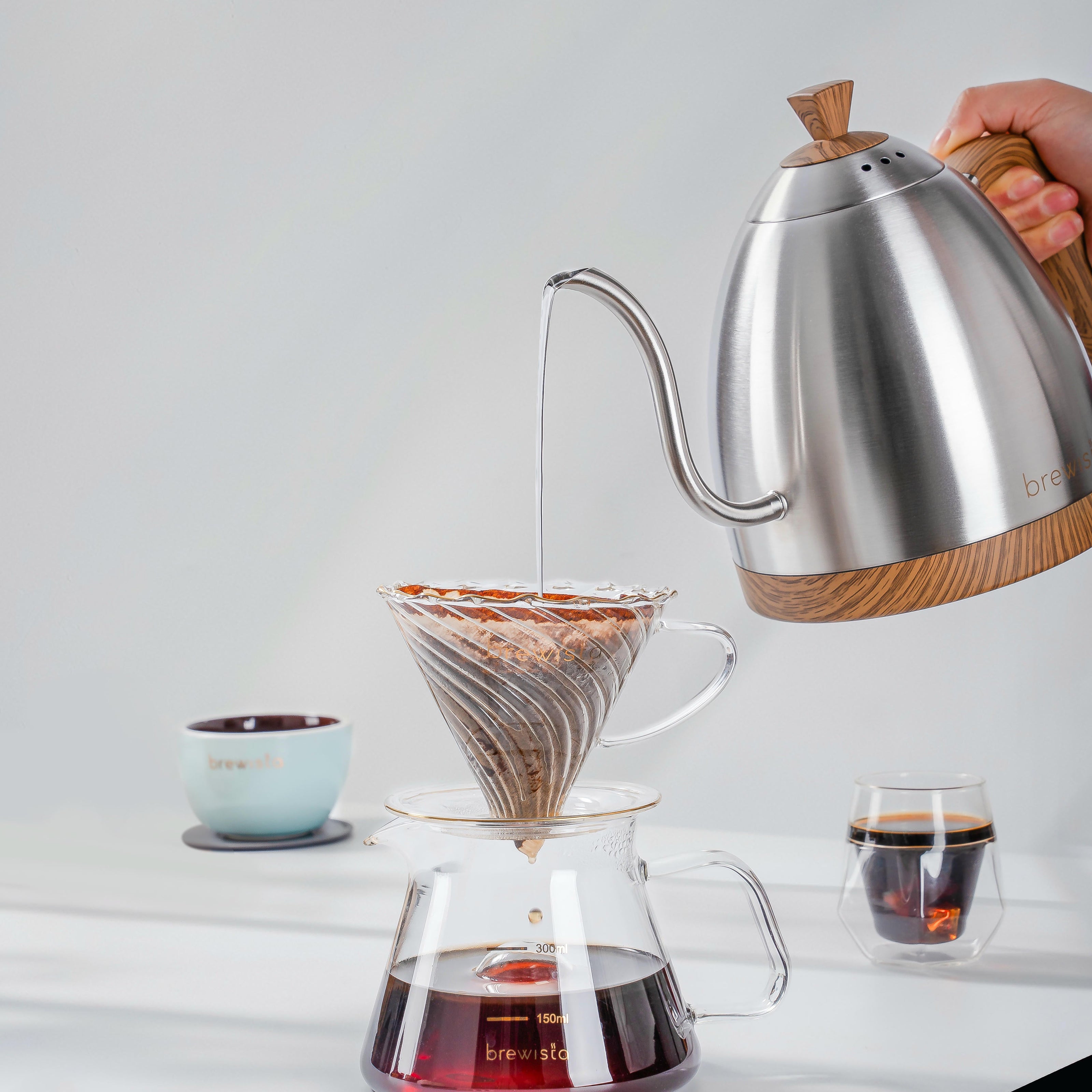 Brewista Artisan Gooseneck 1 L Kettle w/ Variable Temperature