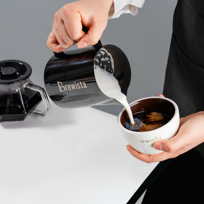 Brewista Milk Frothing Pitcher with Ergonomic Swirl Spout
