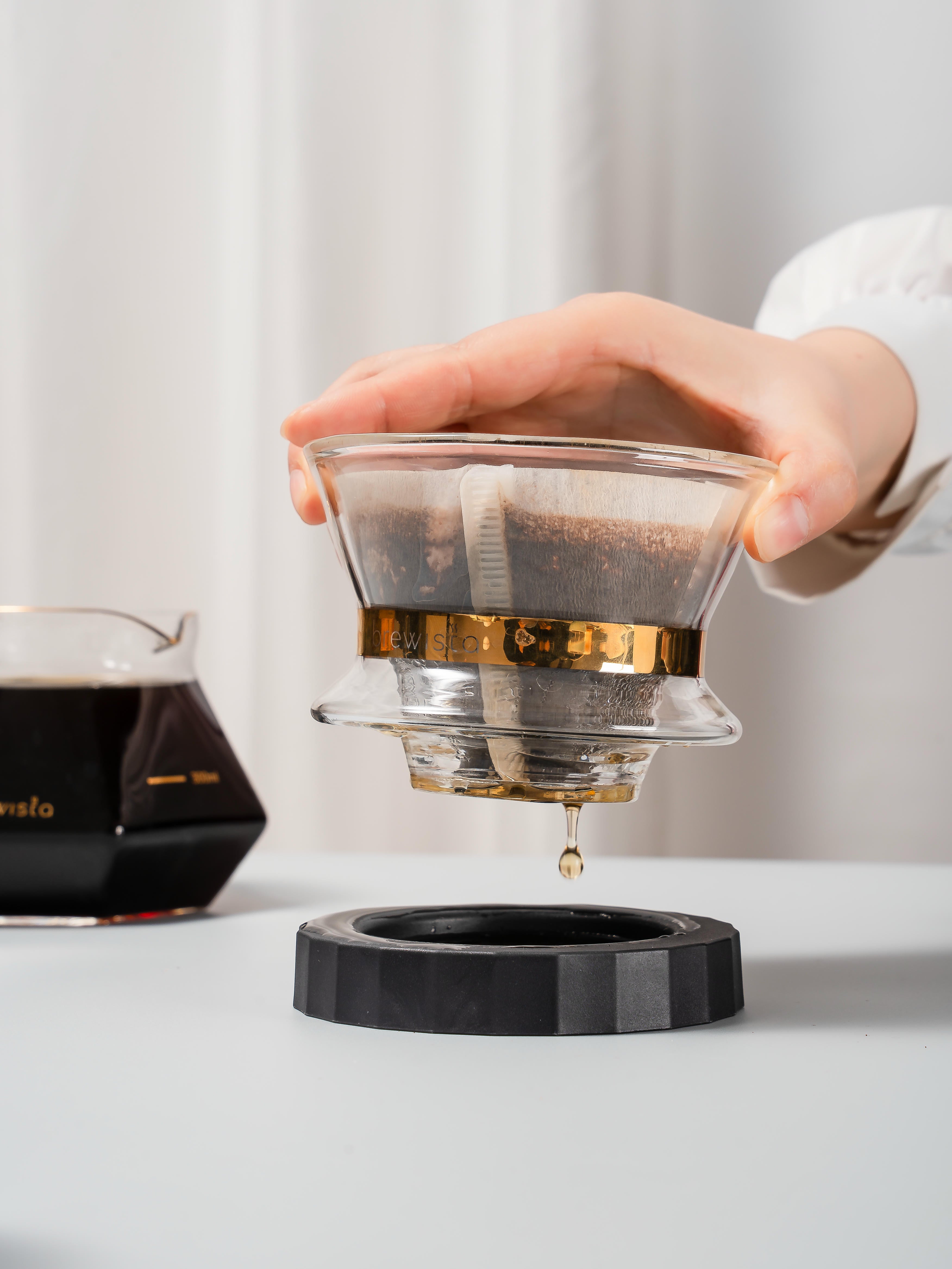 Brewista X Series Target Next Wave Duo Double Wall Glass Dripper