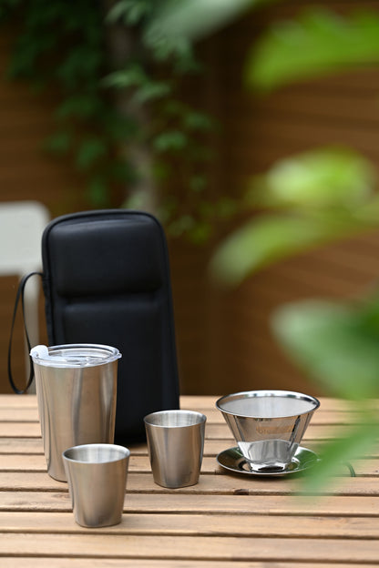 Brewista Travel Pour Over Set – Dripper & Carafe / Serving Mug