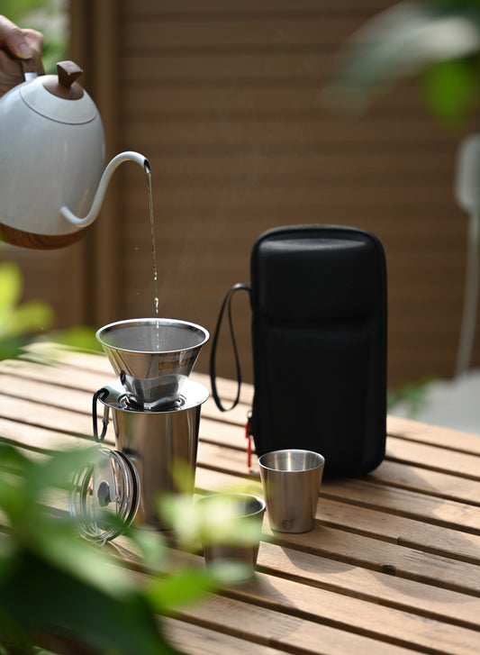 Brewista Travel Pour Over Set – Dripper & Carafe / Serving Mug