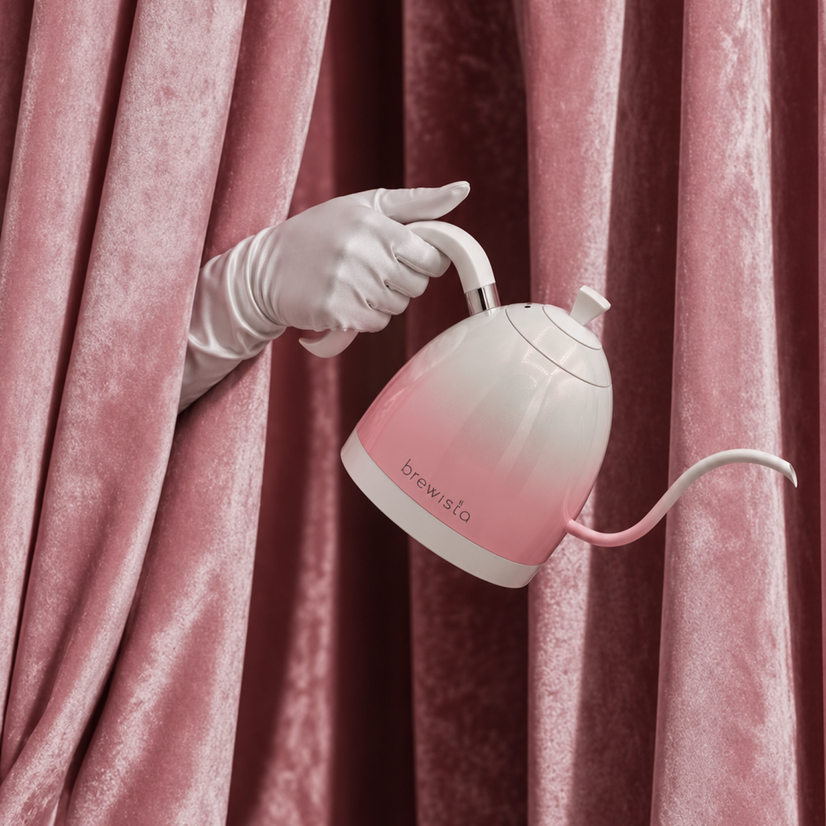 Brewista Powder Pink .6L Kettle w/ Variable Temperature