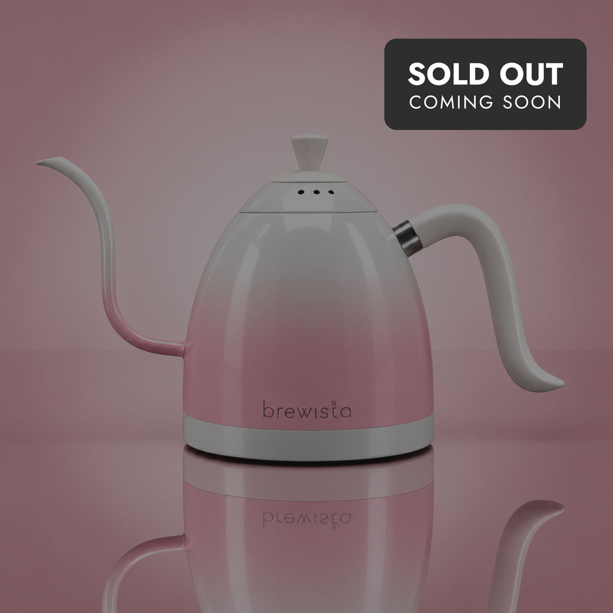 Brewista Powder Pink .6L Kettle w/ Variable Temperature