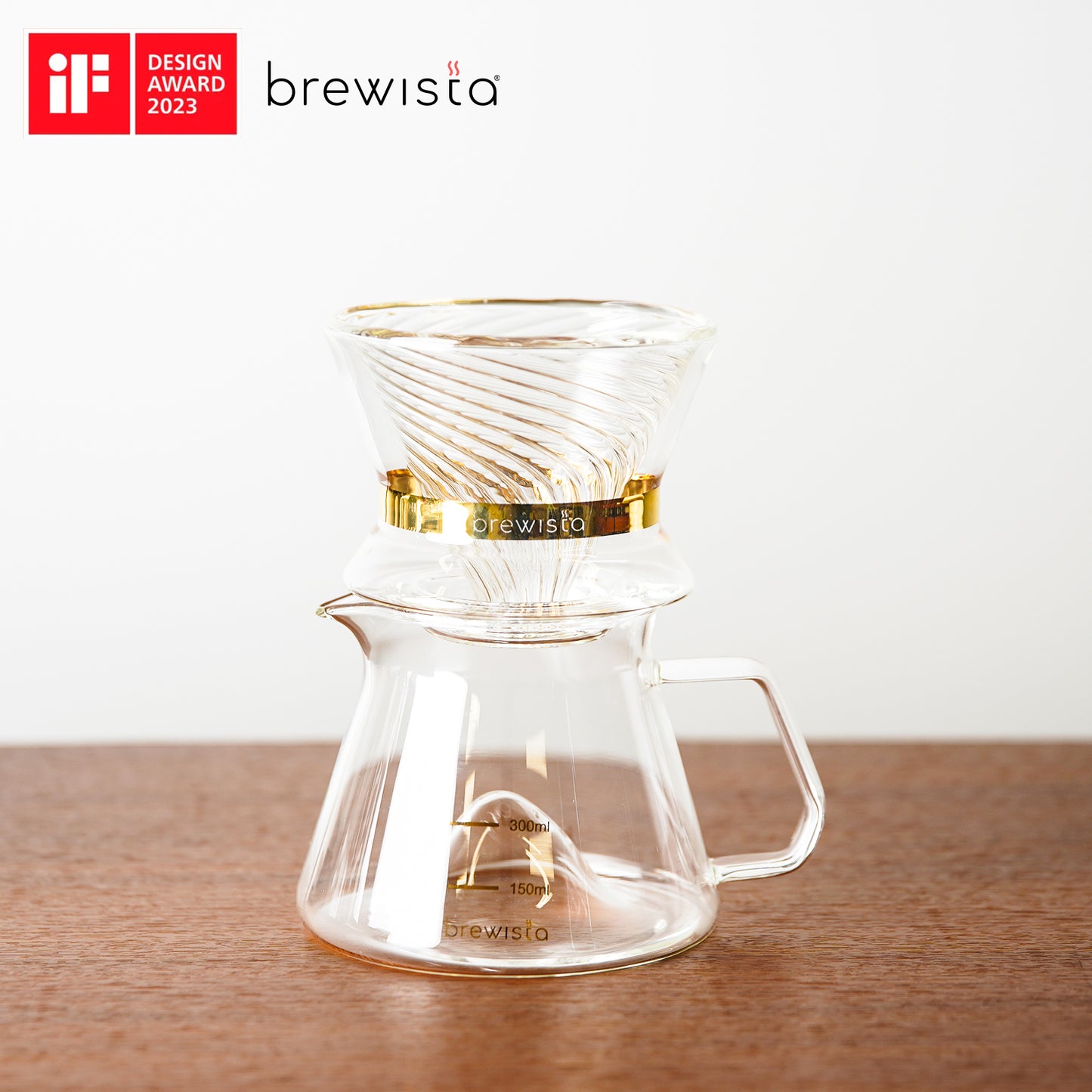 Brewista Tornado Duo Pour Over Coffee Dripper