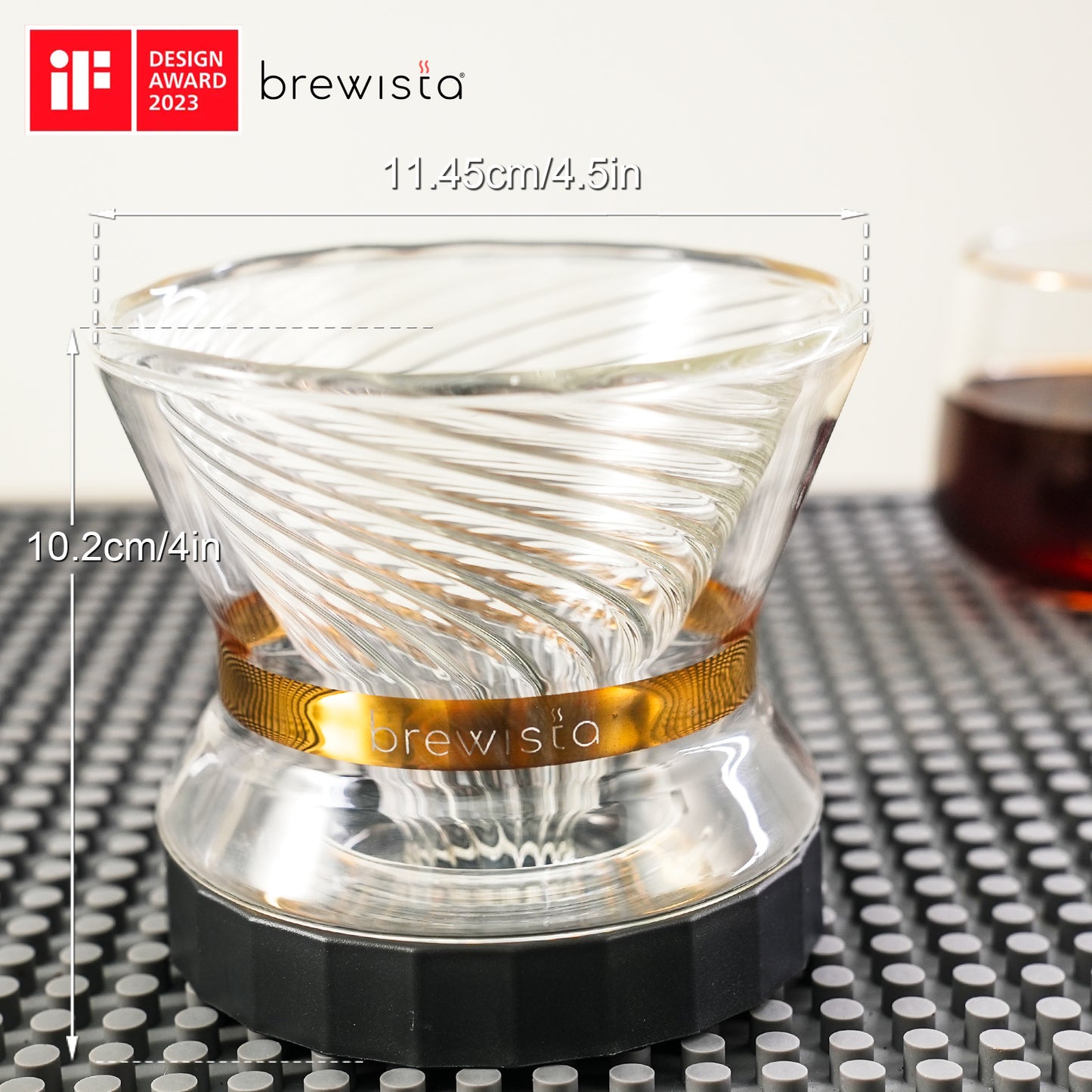 Brewista Tornado Duo Pour Over Coffee Dripper