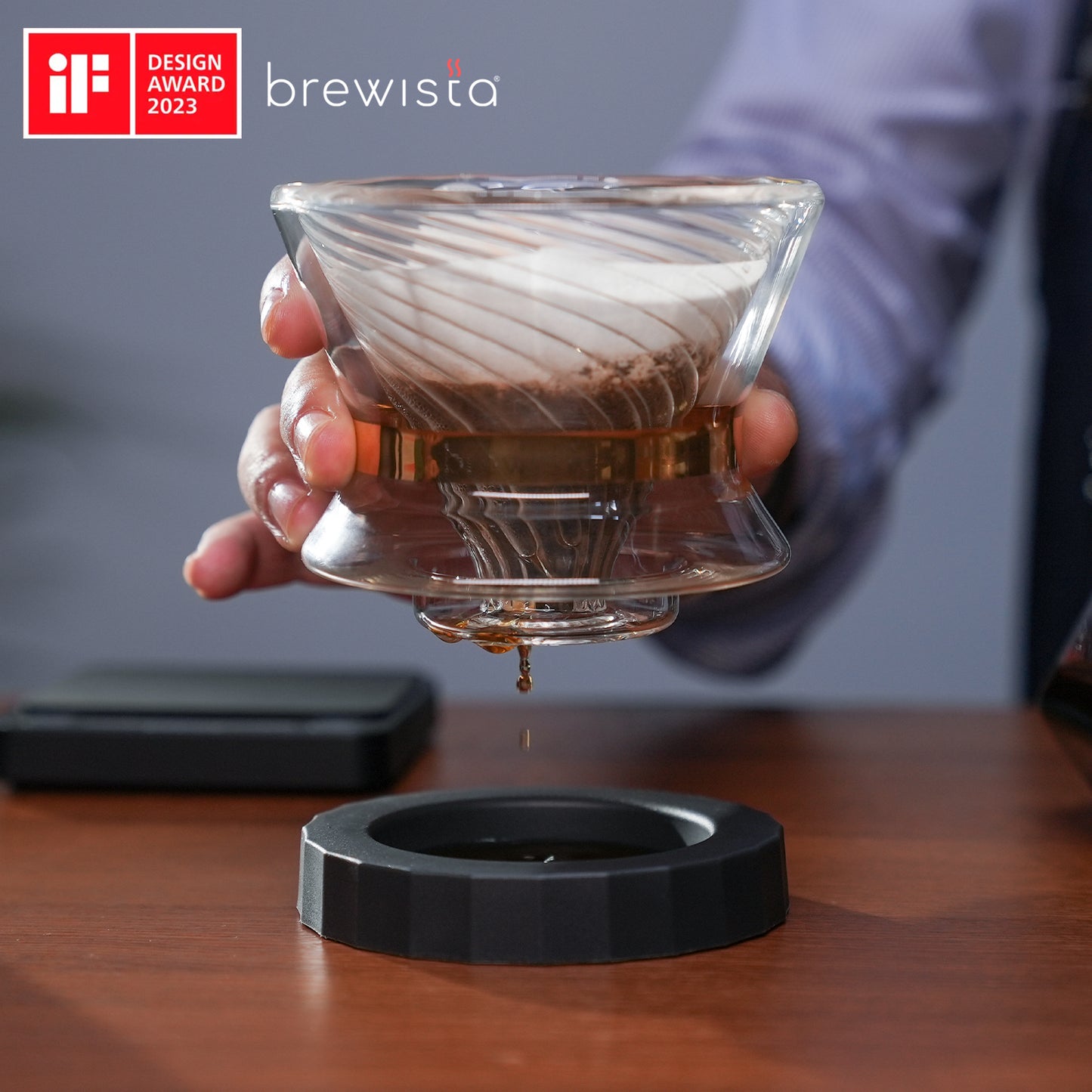 Brewista Tornado Duo Pour Over Coffee Dripper