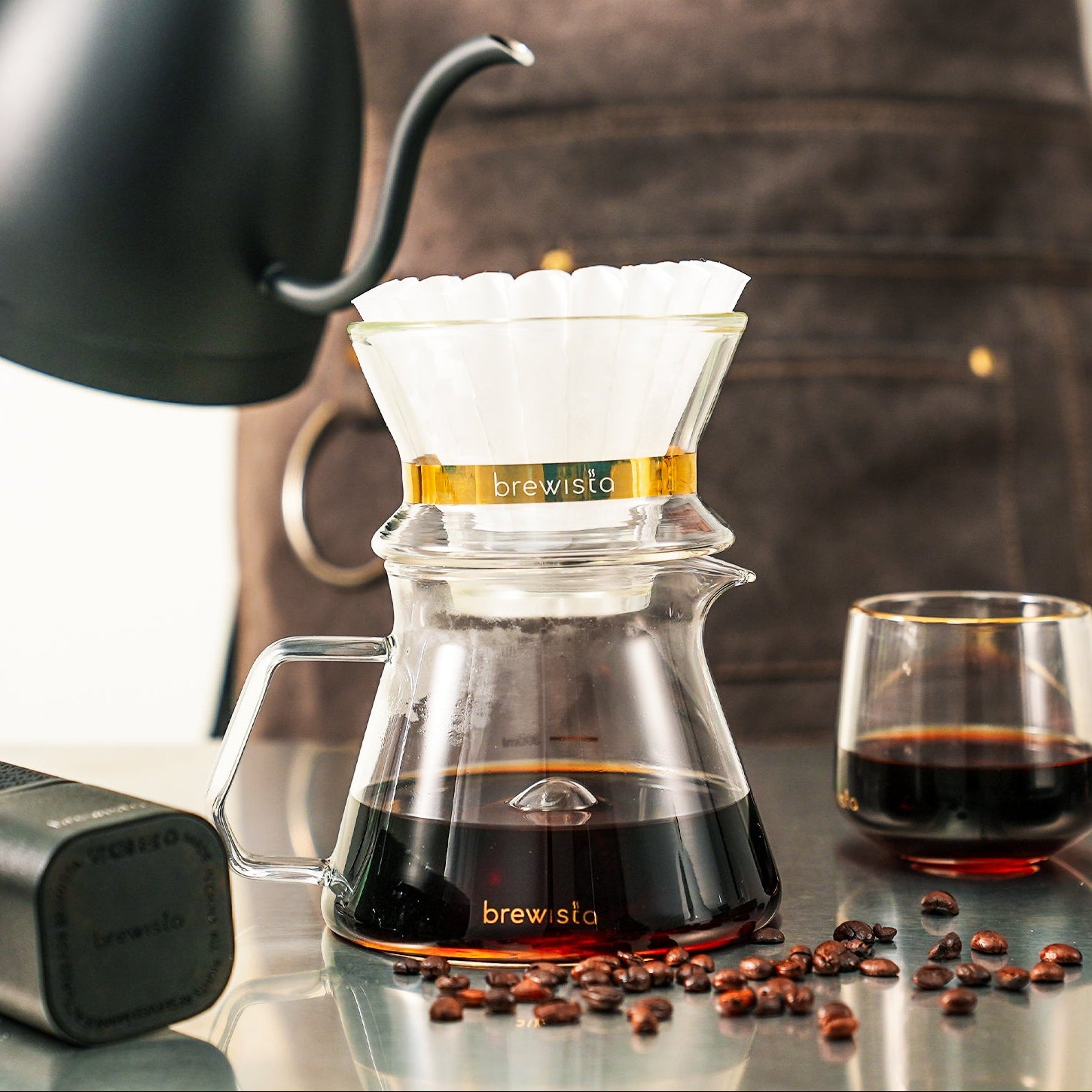 Brewista X Series Target Next Wave Duo Double Wall Glass Dripper