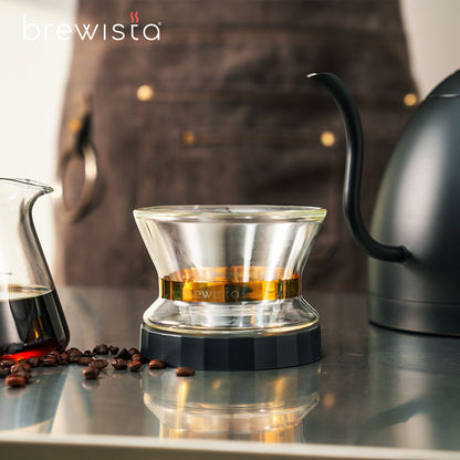 Brewista X Series Target Next Wave Duo Double Wall Glass Dripper