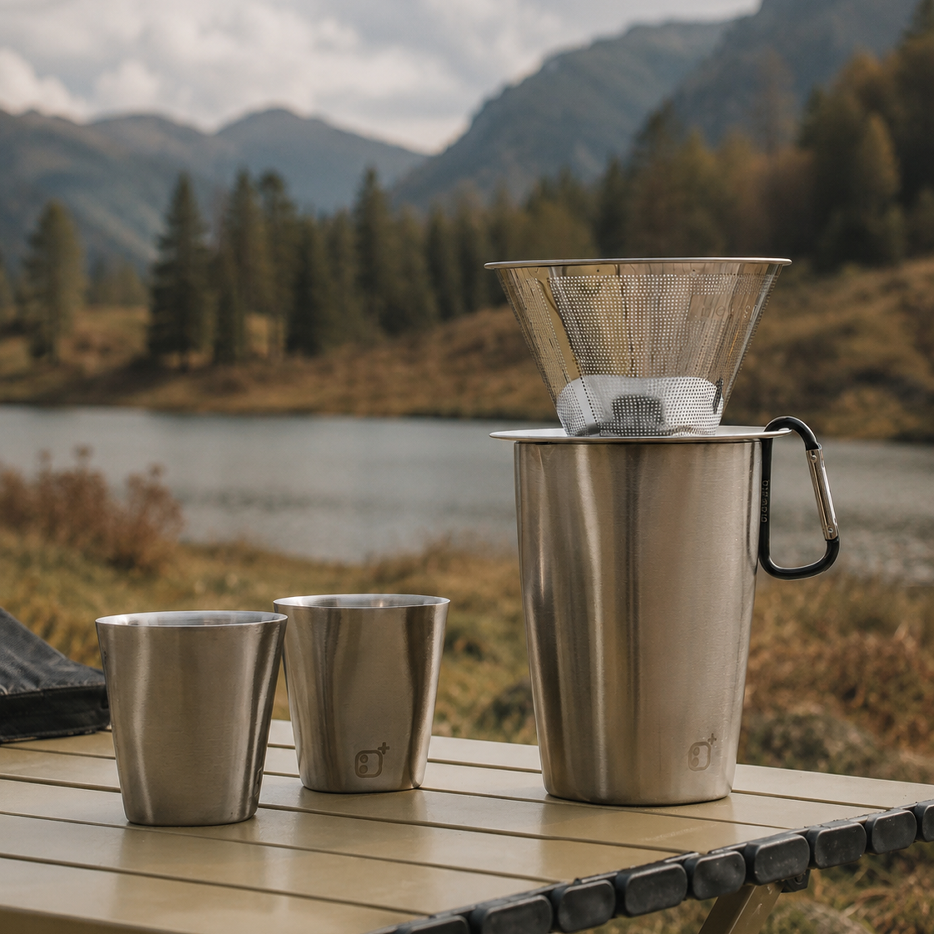 Brewista Travel Pour Over Set – Dripper & Carafe / Serving Mug
